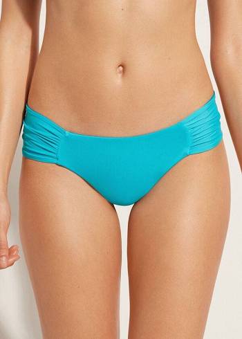 Calzedonia Brazilian Indonesia Eco Bikini Altları Kadın Turkuaz Yeşil | TR2877LH