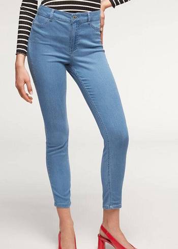 Calzedonia Eco Light Push Up Denim Kot Pantolon Kadın Mavi | TR1608NB