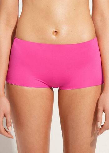 Calzedonia Shorts Indonesia Eco Bikini Altları Kadın Pembe | TR2637WY