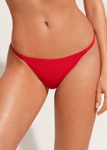 Calzedonia Tanga Indonesia Eco Bikini Altları Kadın Kırmızı | TR2554YU