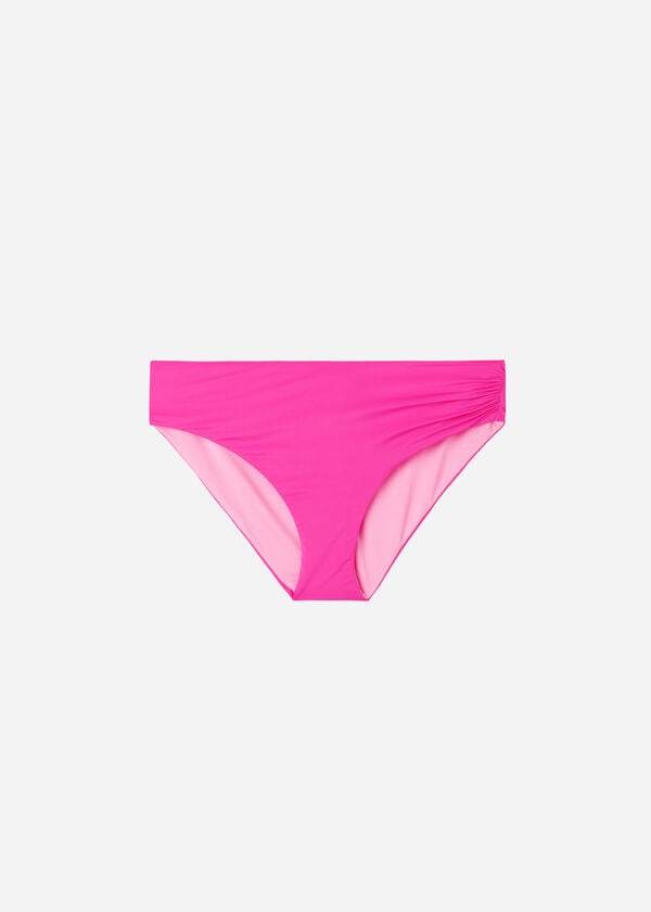 Calzedonia High Belli Indonesia Eco Bikini Altları Kadın Pembe | TR2760ZG