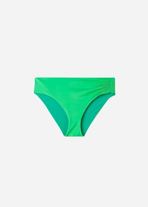 Calzedonia High Belli Indonesia Eco Bikini Altları Kadın Yeşil | TR2761LH