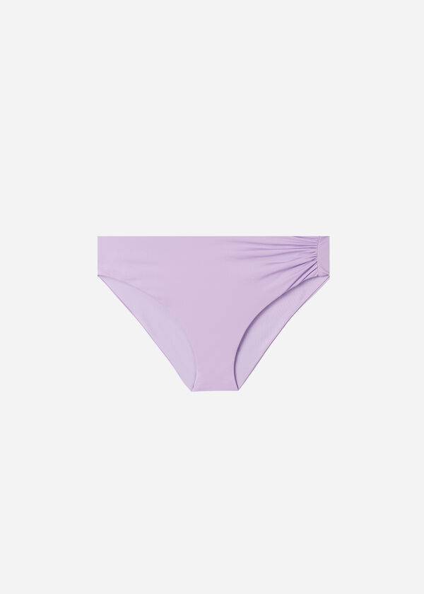 Calzedonia High Belli Indonesia Eco Bikini Altları Kadın Mor | TR2763JJ