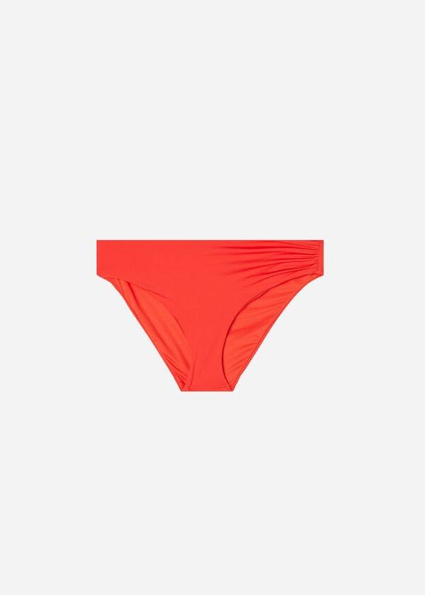 Calzedonia High Belli Indonesia Eco Bikini Altları Kadın Kırmızı | TR2766GL