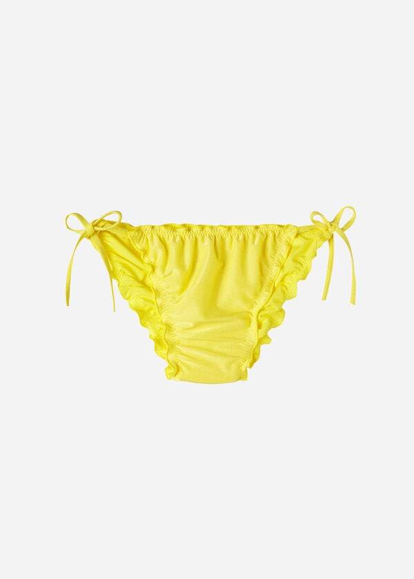 Calzedonia String Formentera Bikini Altları Kadın Sarı | TR2598FM