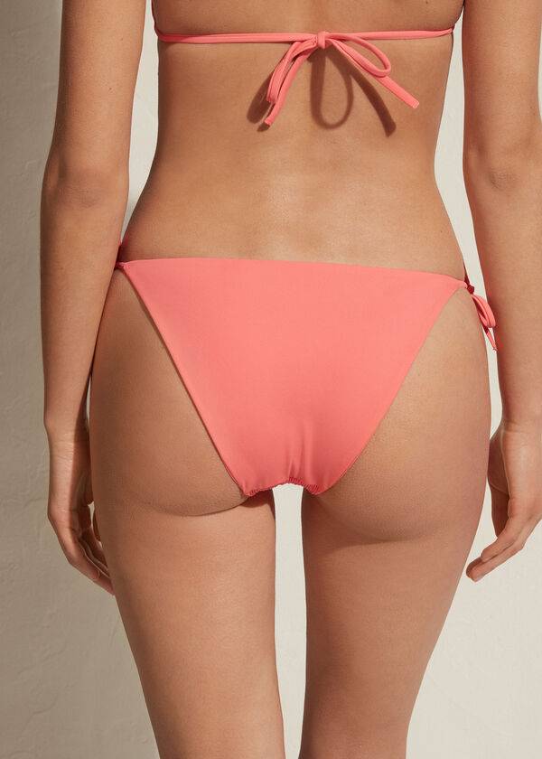 Calzedonia String Lanzarote Bikini Altları Kadın Pembe | TR2592ZG