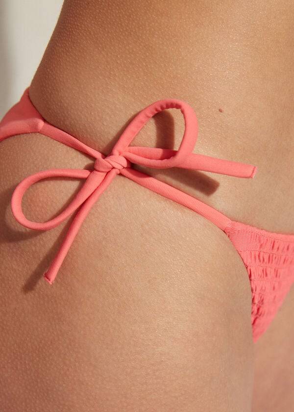 Calzedonia String Lanzarote Bikini Altları Kadın Pembe | TR2592ZG