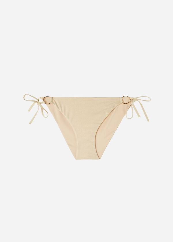 Calzedonia String Tie Abu Dhabi Bikini Altları Kadın Altın | TR2571GL