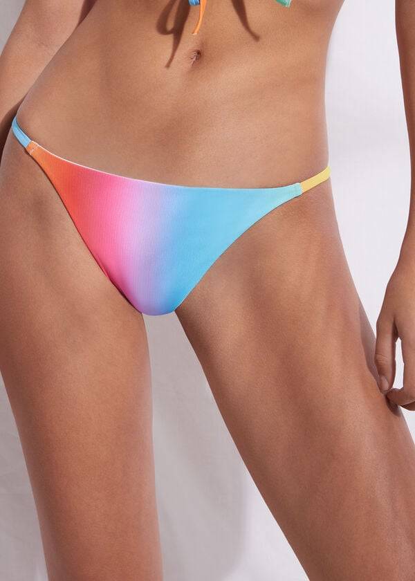 Calzedonia Tanga Barcellona Bikini Altları Kadın Renkli | TR2560MA